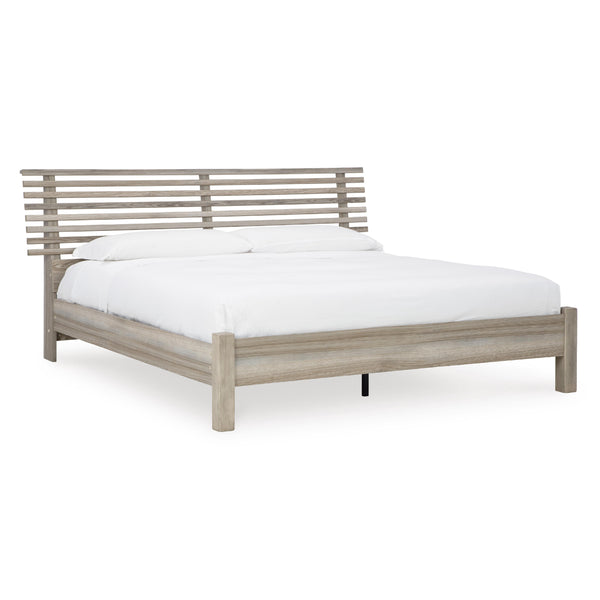 Signature Design by Ashley Hasbrick King Panel Bed B100-14/B2075-156/B2075-158 IMAGE 1