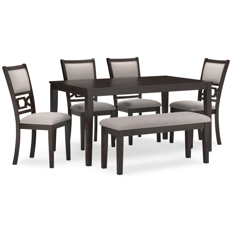 Signature Design by Ashley Langwest 6 pc Dinette D422 325