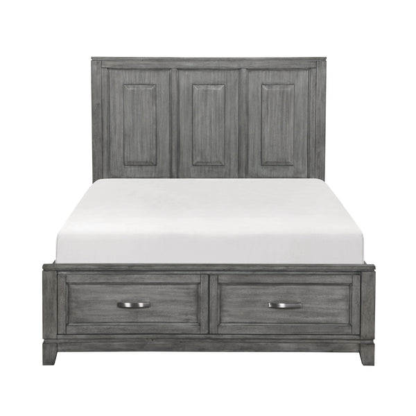 Homelegance Garretson Queen Platform Bed with Storage 1450-1* IMAGE 1