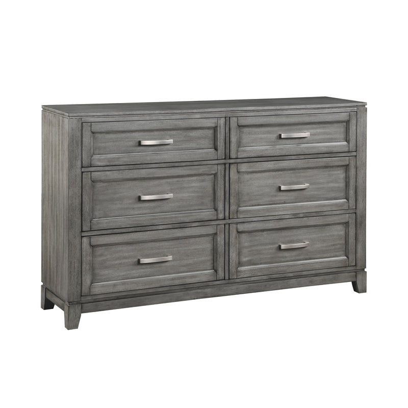 Homelegance Garretson 6-Drawer Dresser 1450-5 IMAGE 2