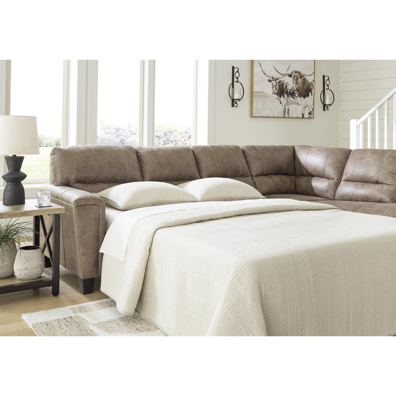 Sleeper sectional ashley deals furniture