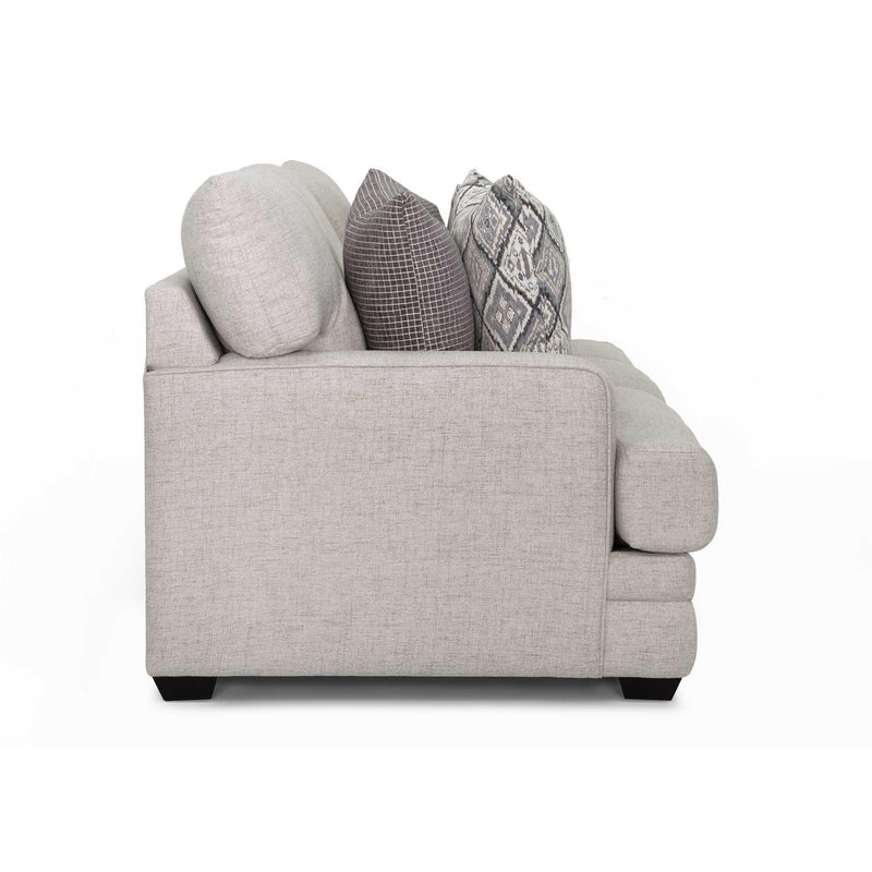 Franklin Olive Stationary Fabric Sofa 837-40 3039-27 IMAGE 3