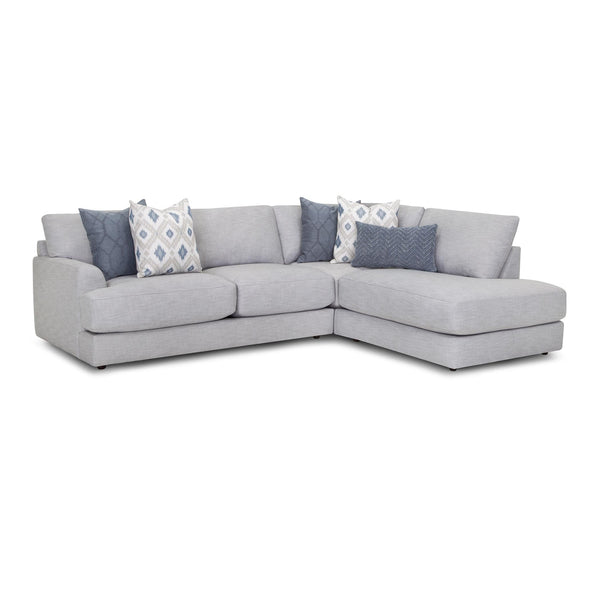 Franklin Indy Fabric 2 pc Sectional 900-59/900-10 3018-07 IMAGE 1