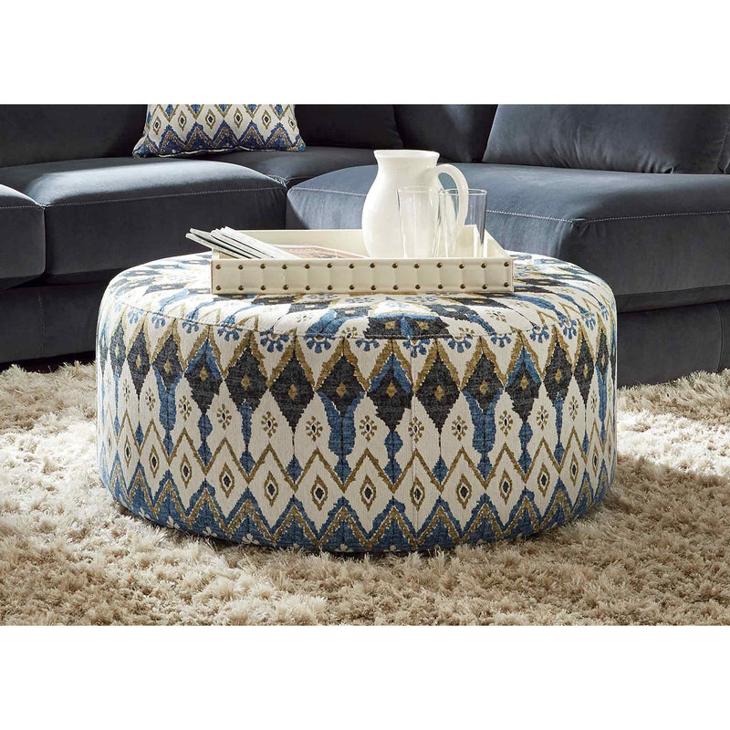 Franklin Fabric Ottoman 776-18 3966-45 IMAGE 2