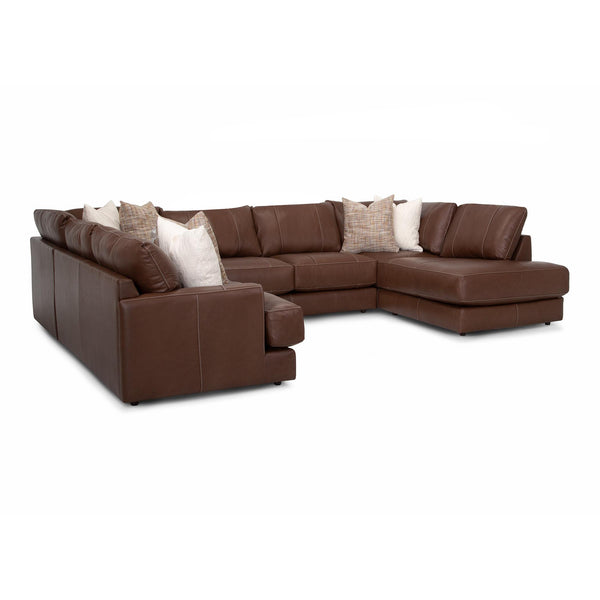 Franklin Gemma Leather 4 pc Sectional 900-59/900-04/900-69/900-10 LM 94-16 IMAGE 1