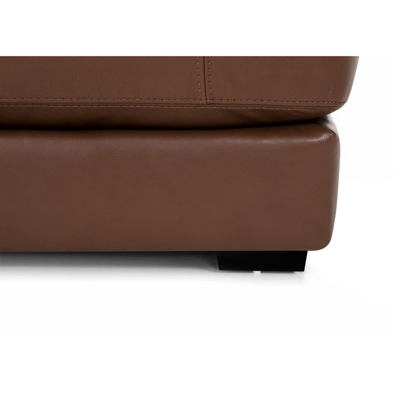 Franklin Gia Leather Ottoman 909-18 LM 90-15 IMAGE 5