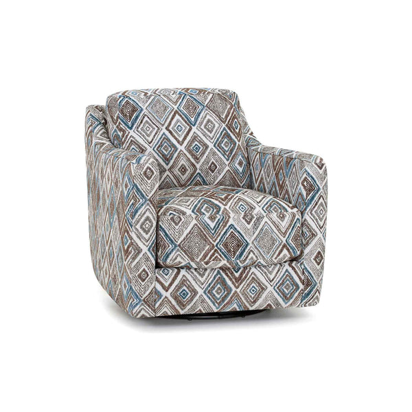 Franklin Swivel Fabric Accent Chair 2183 3823-36 IMAGE 1