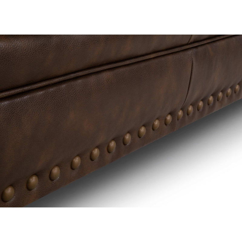 Franklin Tula Leather Ottoman 912-18 LM 96-15 IMAGE 5