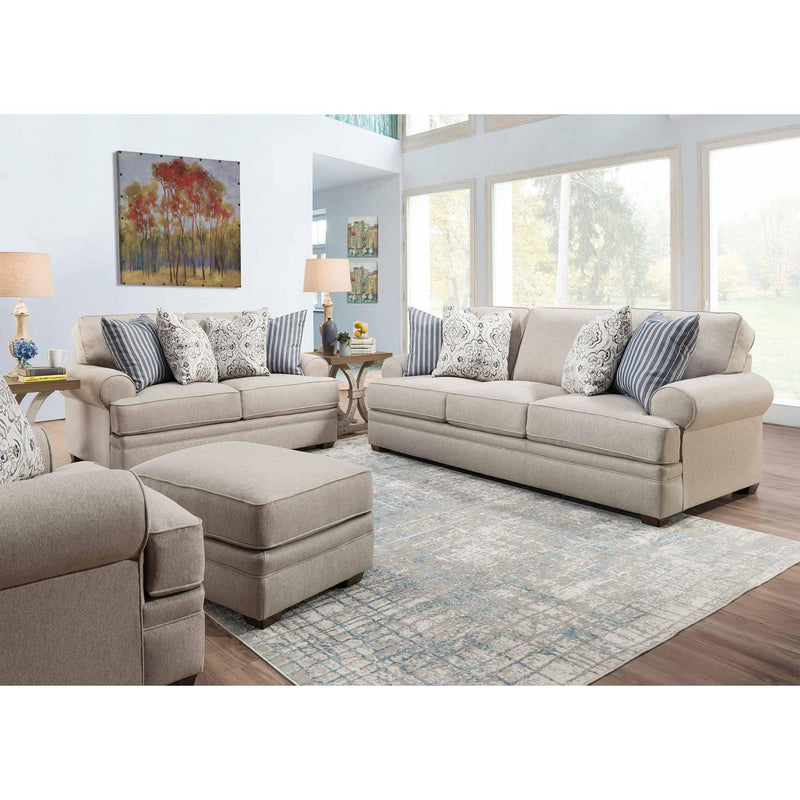 Franklin Anniston Stationary Fabric Loveseat 915-20 1901-27 IMAGE 4