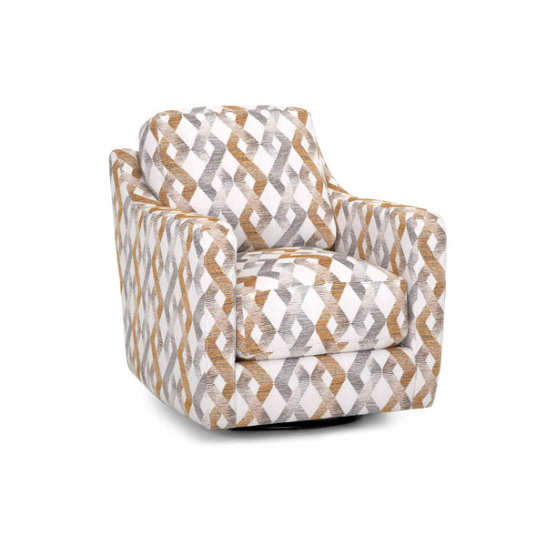 Franklin Swivel Fabric Accent Chair 2183 3934-55 IMAGE 1