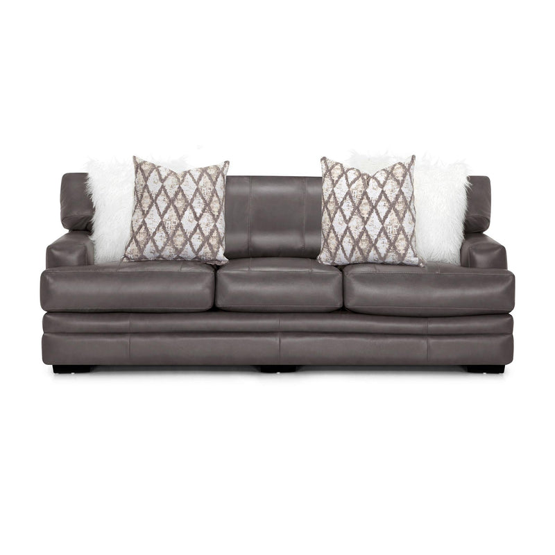 Franklin Lizette Stationary Leather Sofa LM 92-04 IMAGE 2