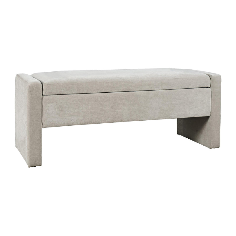 Jofran Braun Bench BRAUN-BN-GRY IMAGE 1