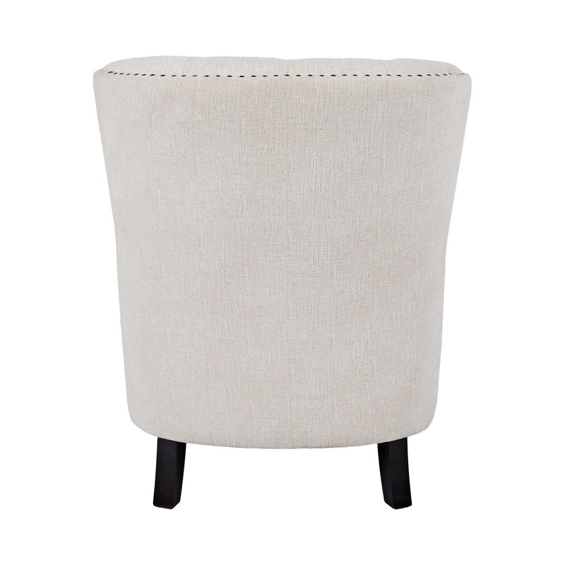 Jofran Bryson Stationary Fabric Accent Chair BRYSON-CH-OAT IMAGE 3