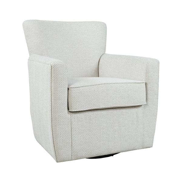 Jofran Harper Swivel Fabric Accent Chair HARPER-SW-CLOUD IMAGE 1