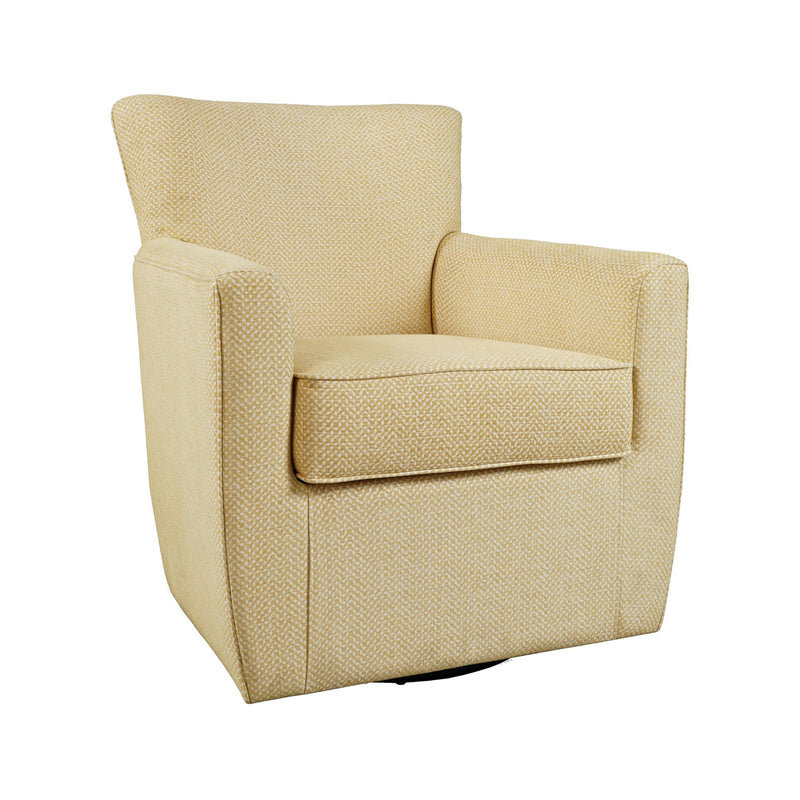 Jofran Harper Swivel Fabric Accent Chair HARPER-SW-SUN IMAGE 1