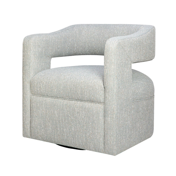 Modern emery upholstered chair with pillow sale