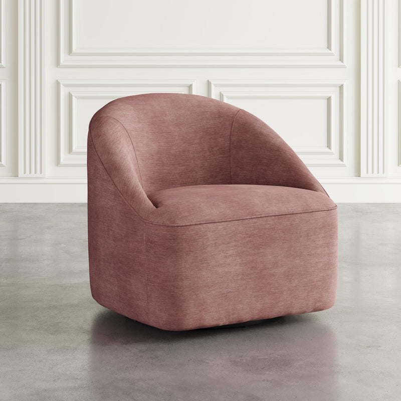 Jofran Lulu Swivel Fabric Accent Chair LULU-SW-LILAC IMAGE 8