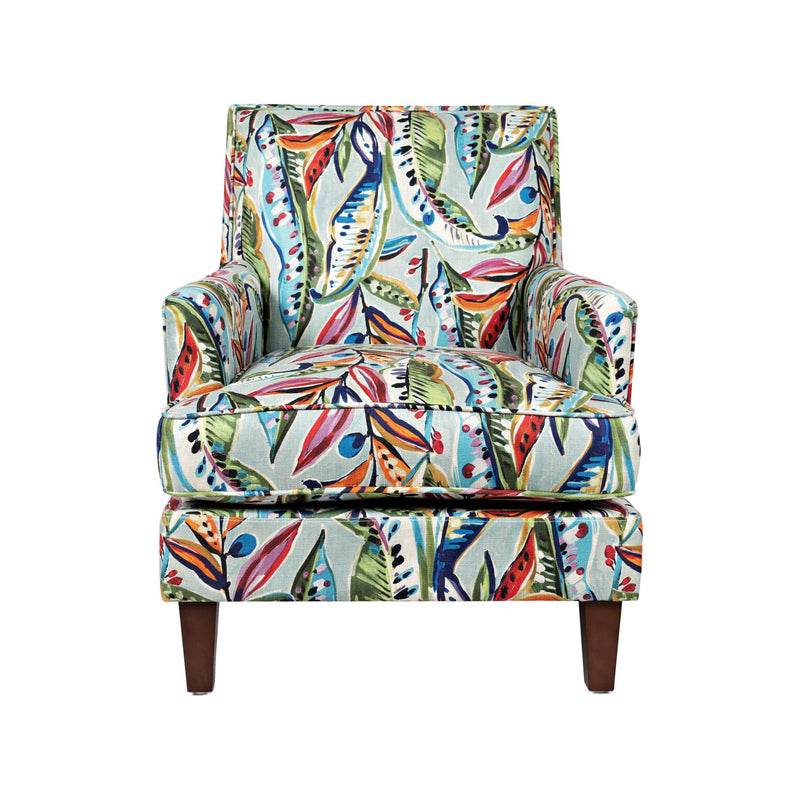 Jofran Marisol Stationary Fabric Accent Chair MARISOL-CH-VBLUE IMAGE 2