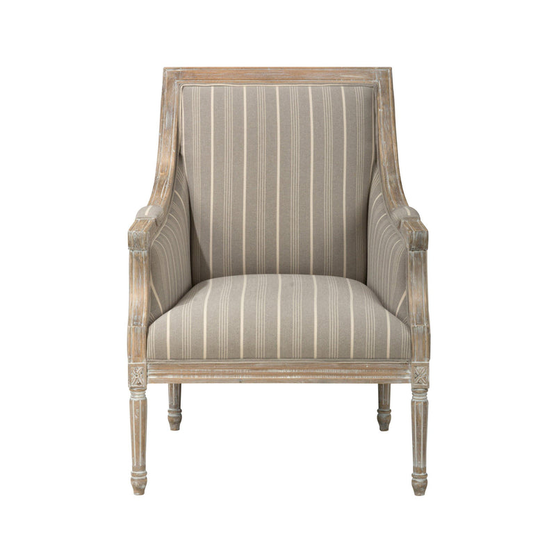 Jofran McKenna Stationary Fabric Accent Chair MCKENNAKD-CH-TAUPE IMAGE 2