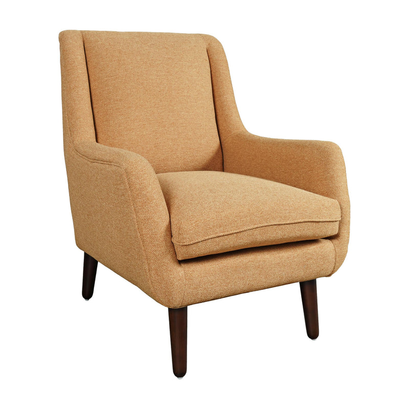 Jofran Theo Stationary Fabric Accent Chair THEO-CH-GOLD IMAGE 1