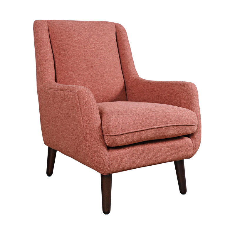Jofran Theo Stationary Fabric Accent Chair THEO-CH-ROSE IMAGE 1