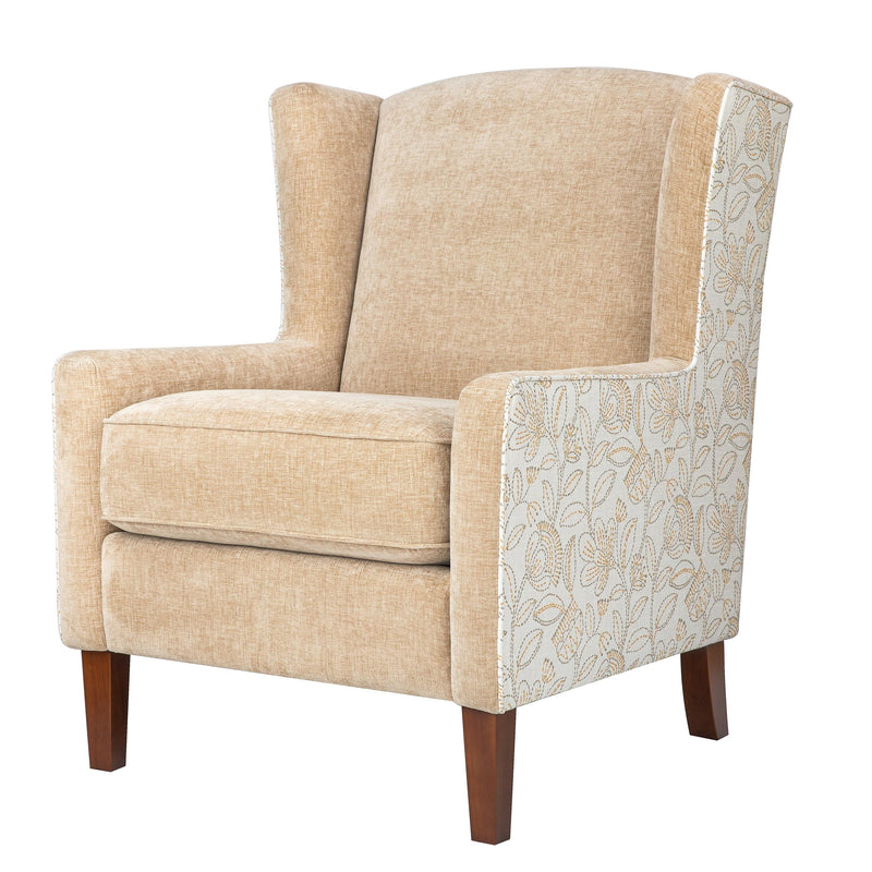 Jofran Thompson Stationary Fabric Accent Chair THOMPSON-CH-MULTI IMAGE 1