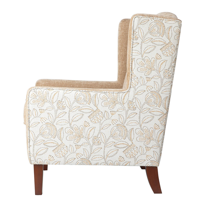 Jofran Thompson Stationary Fabric Accent Chair THOMPSON-CH-MULTI IMAGE 3