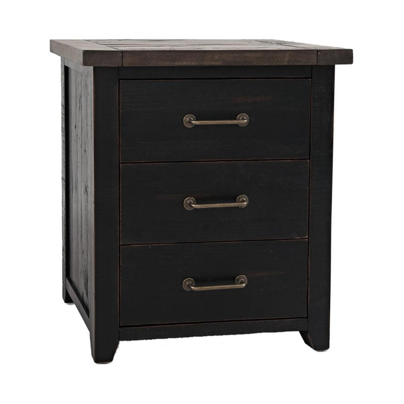 Jofran Madison County 3-Drawer Nightstand 1702B-90 IMAGE 1