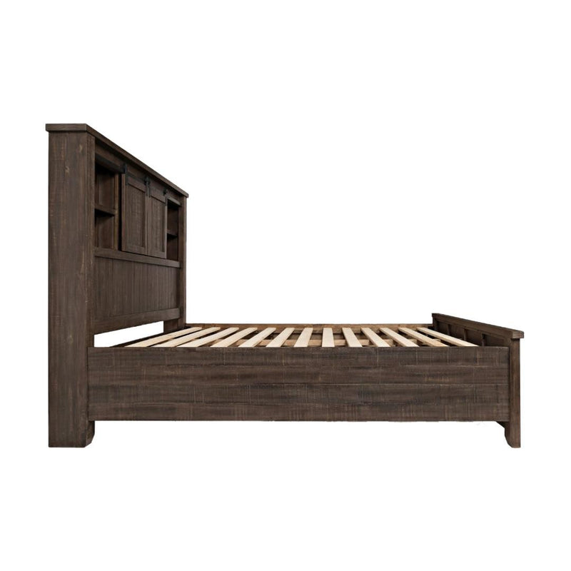 Jofran Madison County Queen Platform Bed 1700B-QBDHB/1700B-QPFB/1700B-QRS IMAGE 3