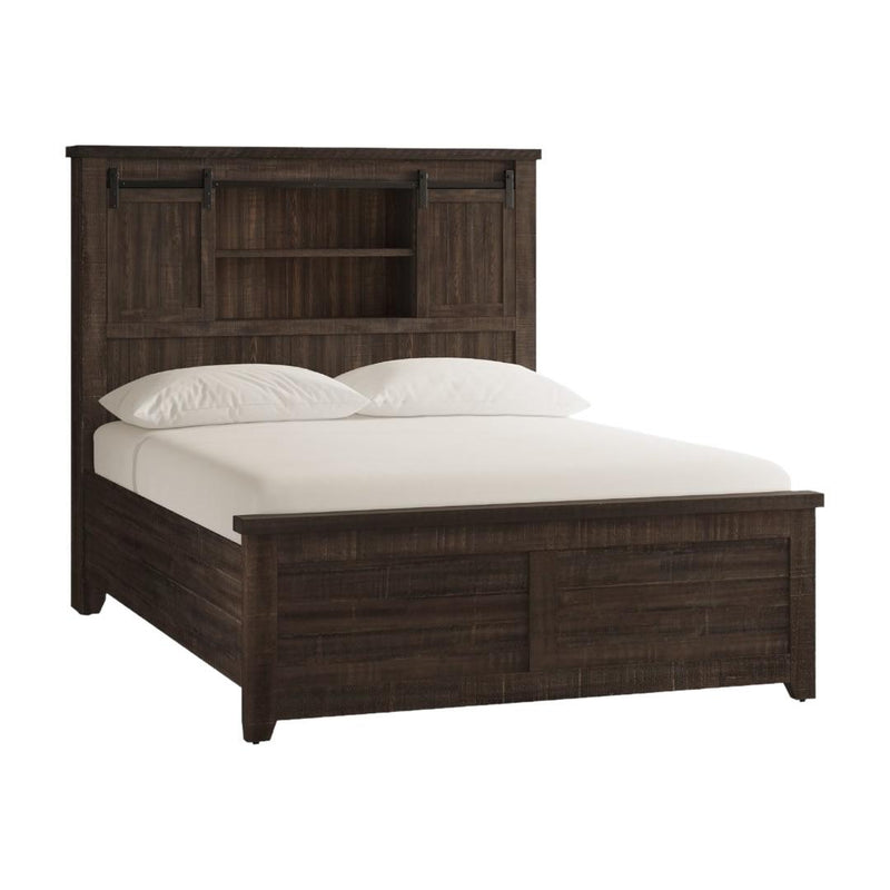 Jofran Madison County King Platform Bed 1700B-KBDHB/1700B-KPFB/1700B-KRS IMAGE 1