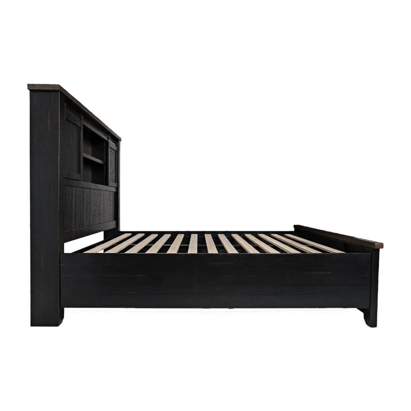 Jofran Madison County Queen Platform Bed 1702B-QBDHB/1702B-QPFB/1702B-QRS IMAGE 4