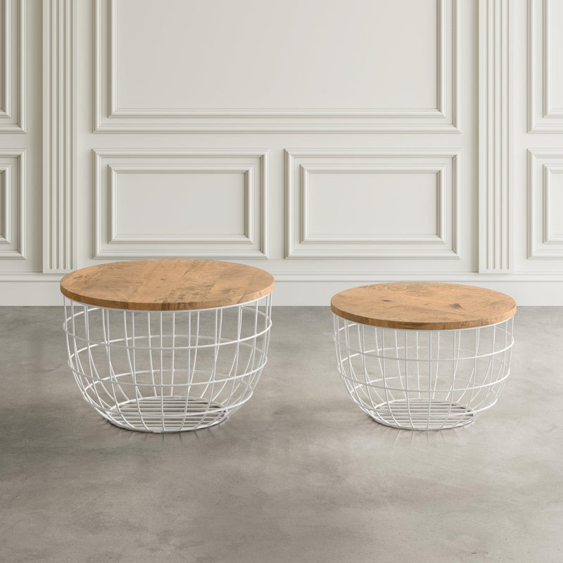 Jofran Occasional Tables Nesting Tables 2330-3026WH IMAGE 10