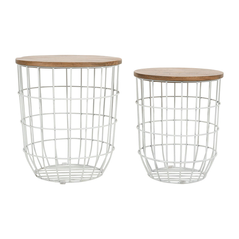 Jofran Occasional Tables Nesting Tables 2330-1815WH IMAGE 1