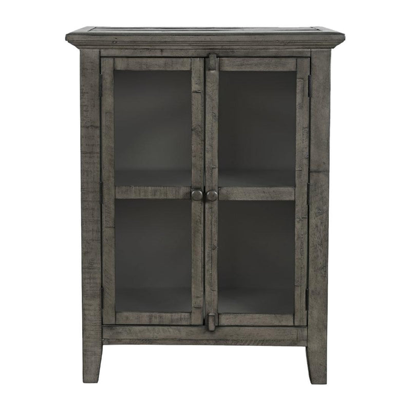 Jofran Accent Cabinets Cabinets Rustic Shores 2130-32 2-Door High Cabinet - Stone IMAGE 3