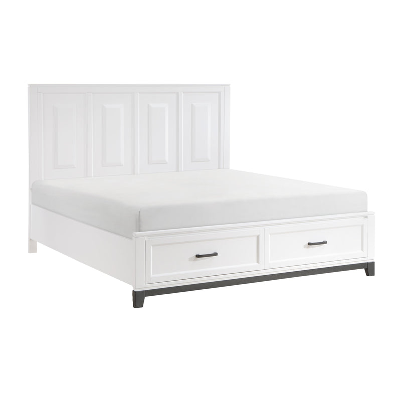 Homelegance Garretson California King Platform Bed with Storage 1450WHK-1CK* IMAGE 3