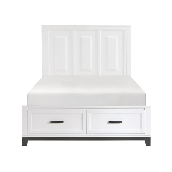 Homelegance Beds Queen 1450WH-1* IMAGE 1