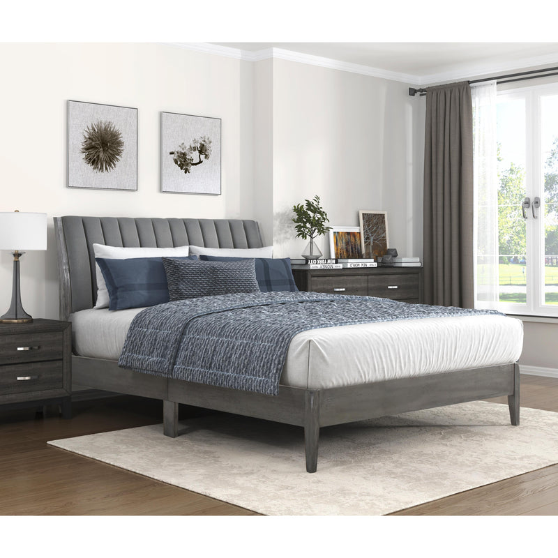 Homelegance Dade King Upholstered Platform Bed 1492GYK-1EK IMAGE 7