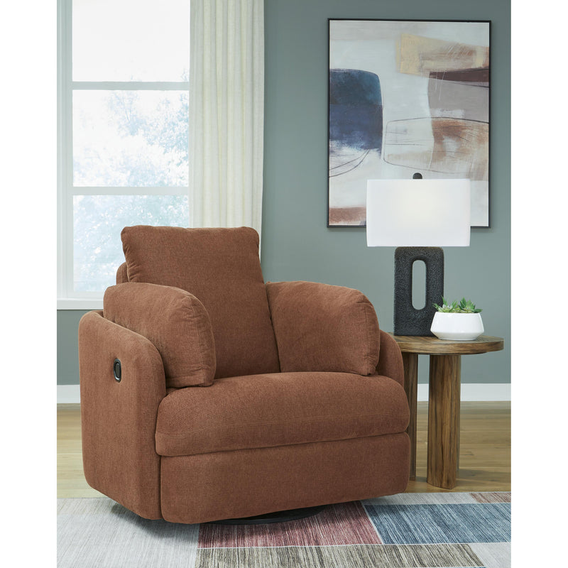 Signature Design by Ashley Modmax Swivel Glider Fabric Recliner 9210261 IMAGE 6