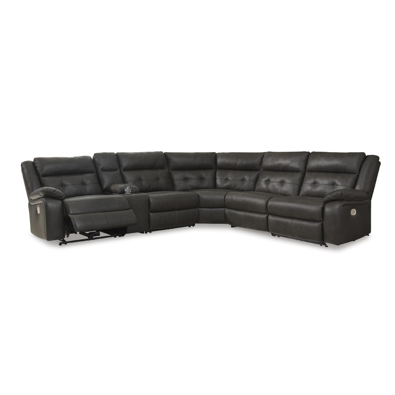 Signature Design by Ashley Mackie Pike Power Reclining Leather Match 6 pc Sectional U4330531/U4330546/U4330557/U4330558/U4330562/U4330577 IMAGE 1