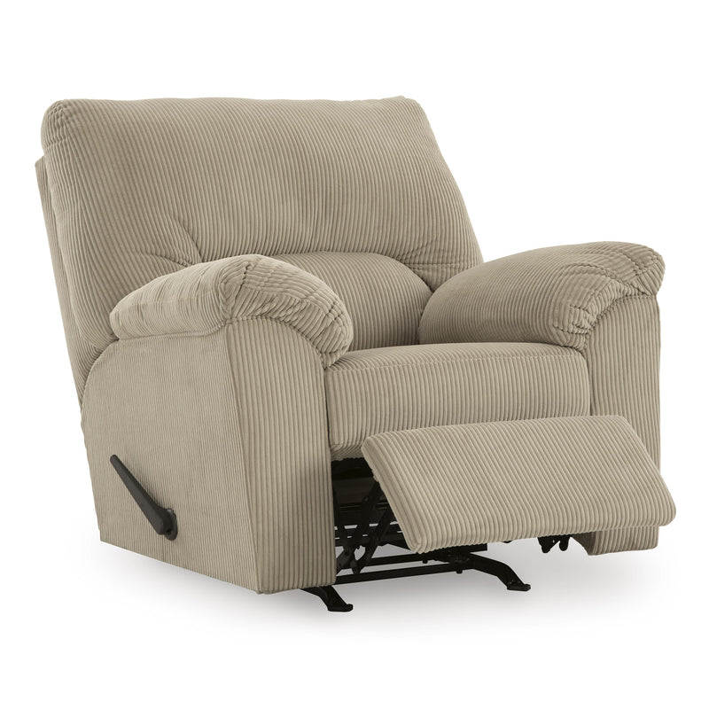 Signature Design by Ashley SimpleJoy Rocker Fabric Recliner 2420325 IMAGE 2