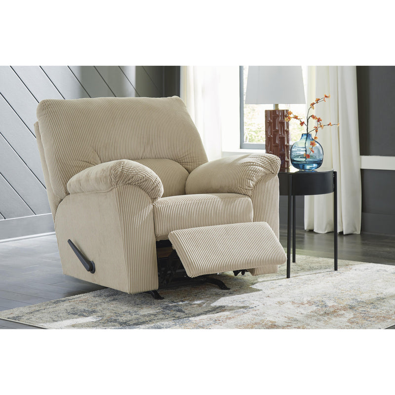 Signature Design by Ashley SimpleJoy Rocker Fabric Recliner 2420325 IMAGE 8