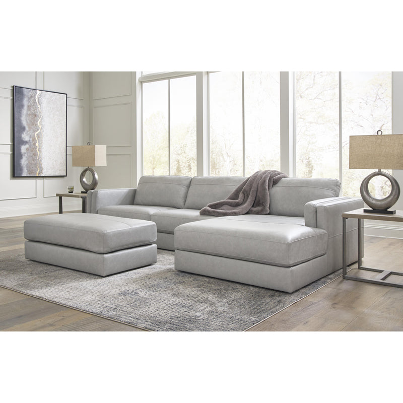 Signature Design by Ashley Amiata Leather Match 2 pc Sectional 5740466/5740417 IMAGE 9