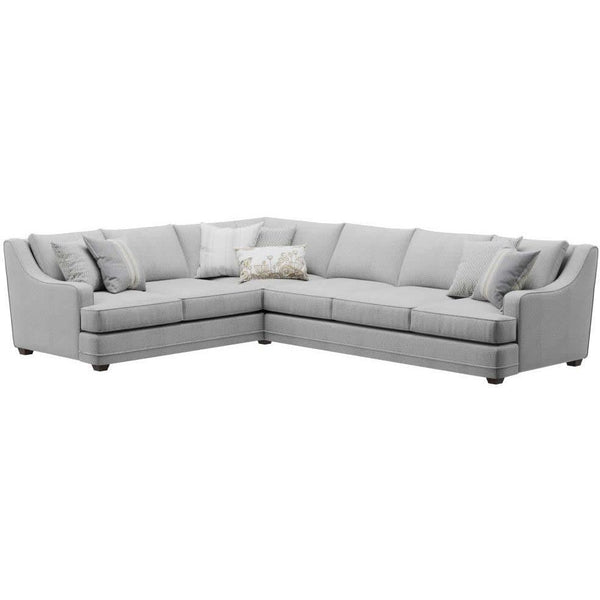 Fusion Furniture Fabric 2 pc Sectional 7000-33L-KP LIMELIGHT MINERAL/7000-31R LIMELIGHT MINERAL IMAGE 1