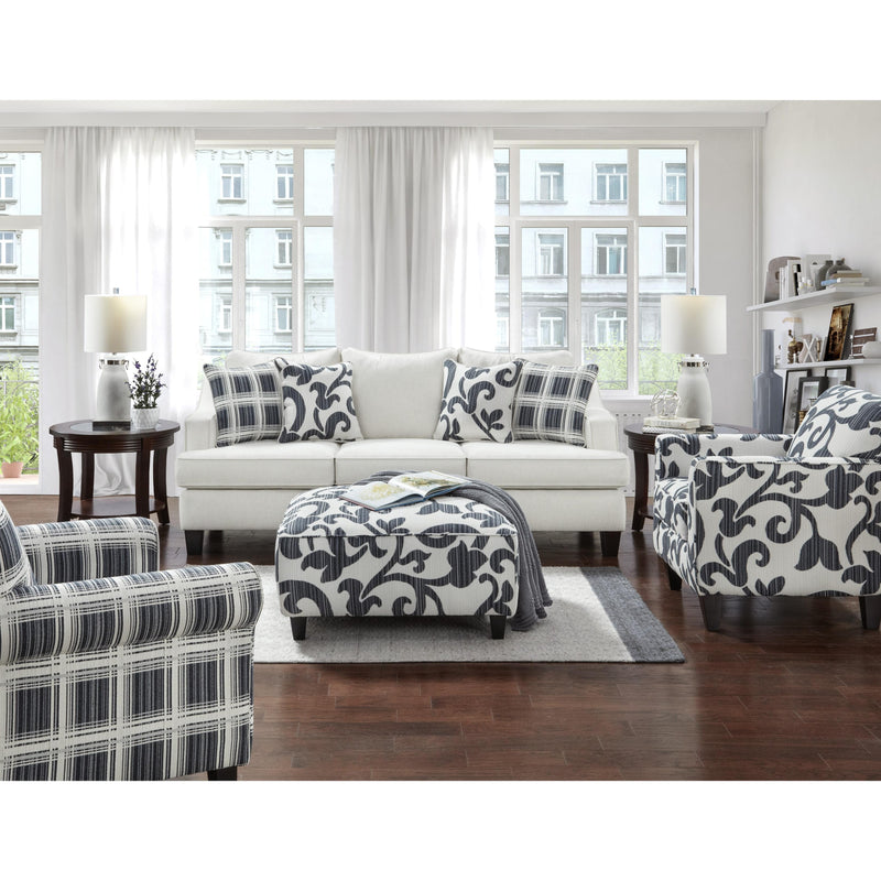 Fusion Furniture Truth or Dare Fabric Sofabed Truth or Dare 2334 Sofabed - Salt IMAGE 2