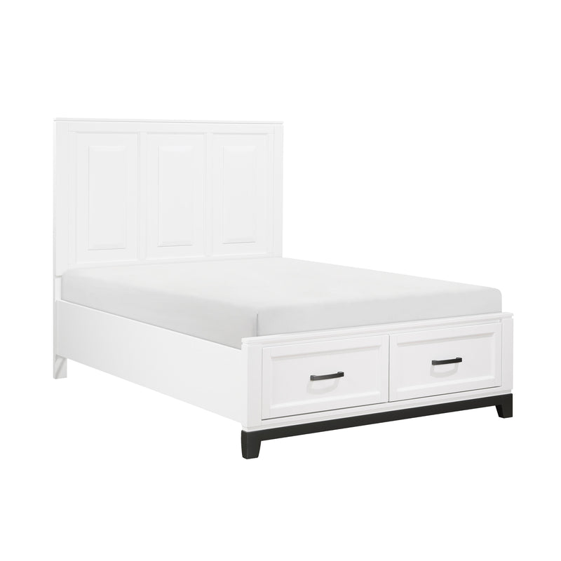 Homelegance Garretson 1450WHF-1* Full Platform Bed with Footboard Storage IMAGE 3