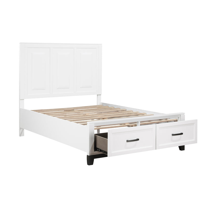 Homelegance Garretson 1450WHF-1* Full Platform Bed with Footboard Storage IMAGE 6