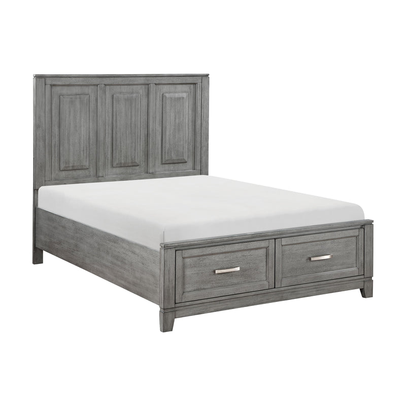 Homelegance Garretson 1450F-1* Full Platform Bed with Footboard Storage IMAGE 3