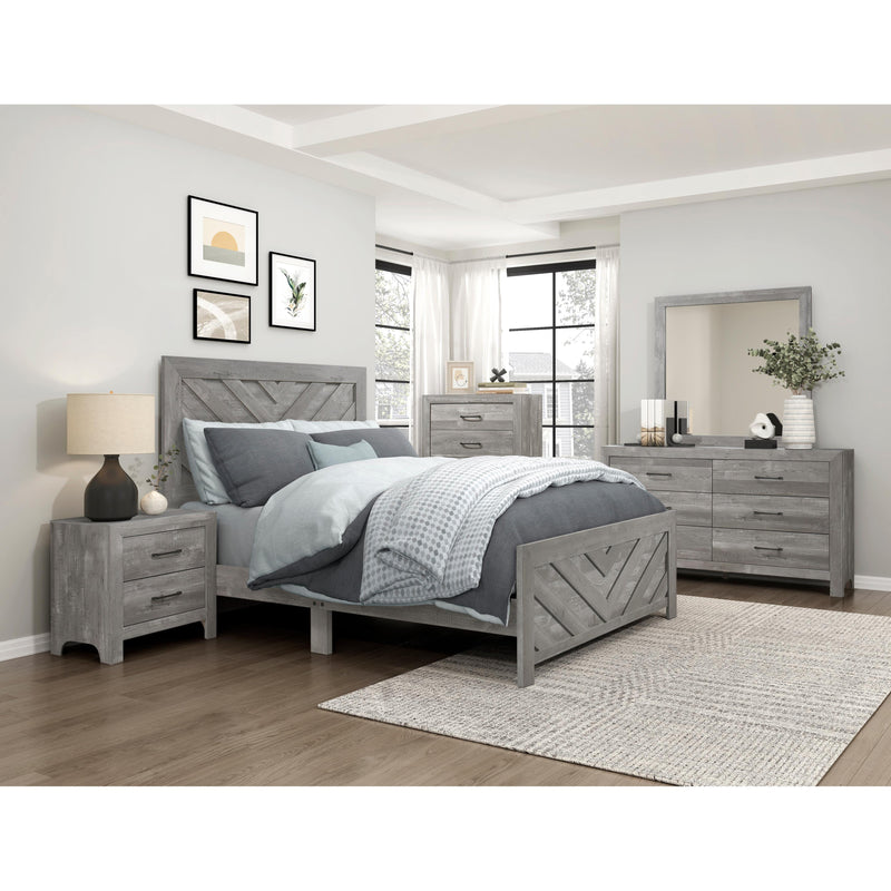 Homelegance Corbin 1534NPGYF-1 Full Bed IMAGE 7