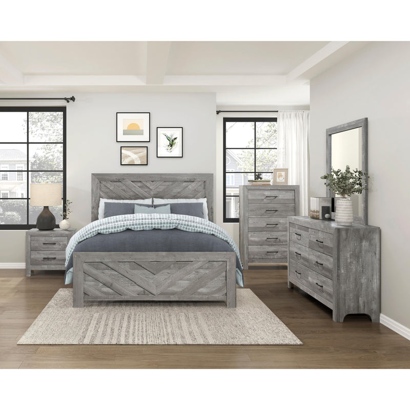 Homelegance Corbin 1534NPGY-1 Queen Bed IMAGE 8