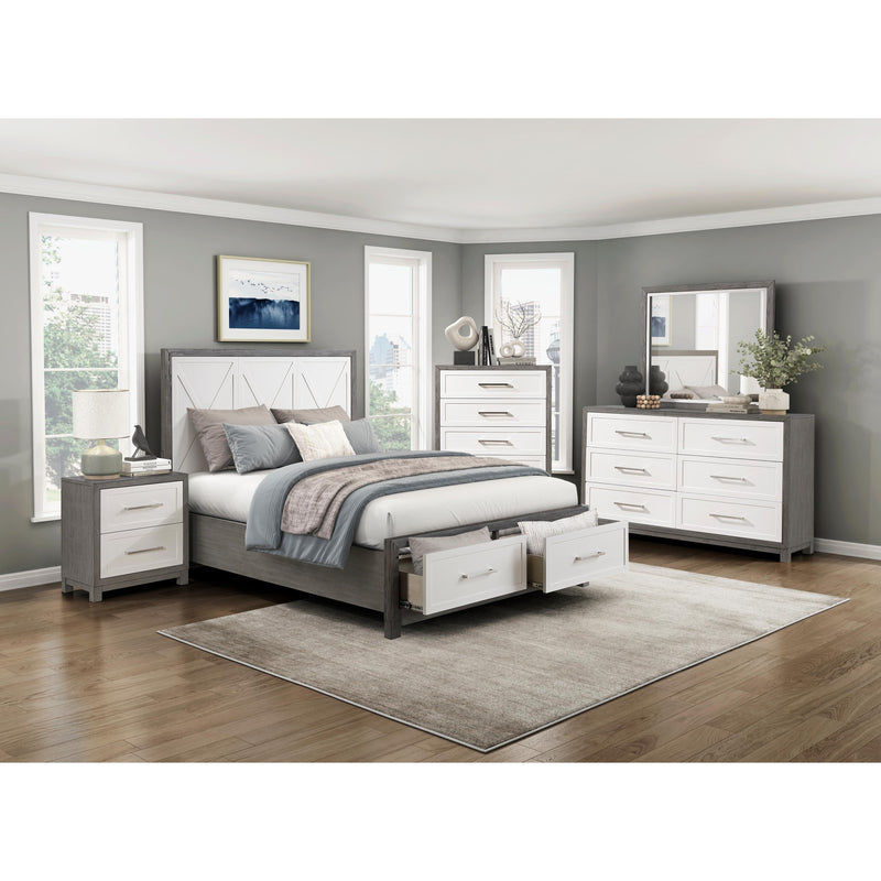 Homelegance Rowan 1366F-1* Full Platform Bed with Footboard Storage IMAGE 12